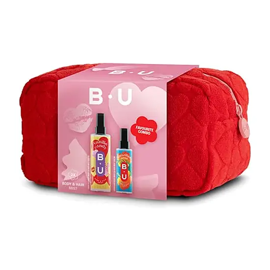B.U Vanilla Candy 200 ml и Brazilian Soul 100 ml боди мист с несесер