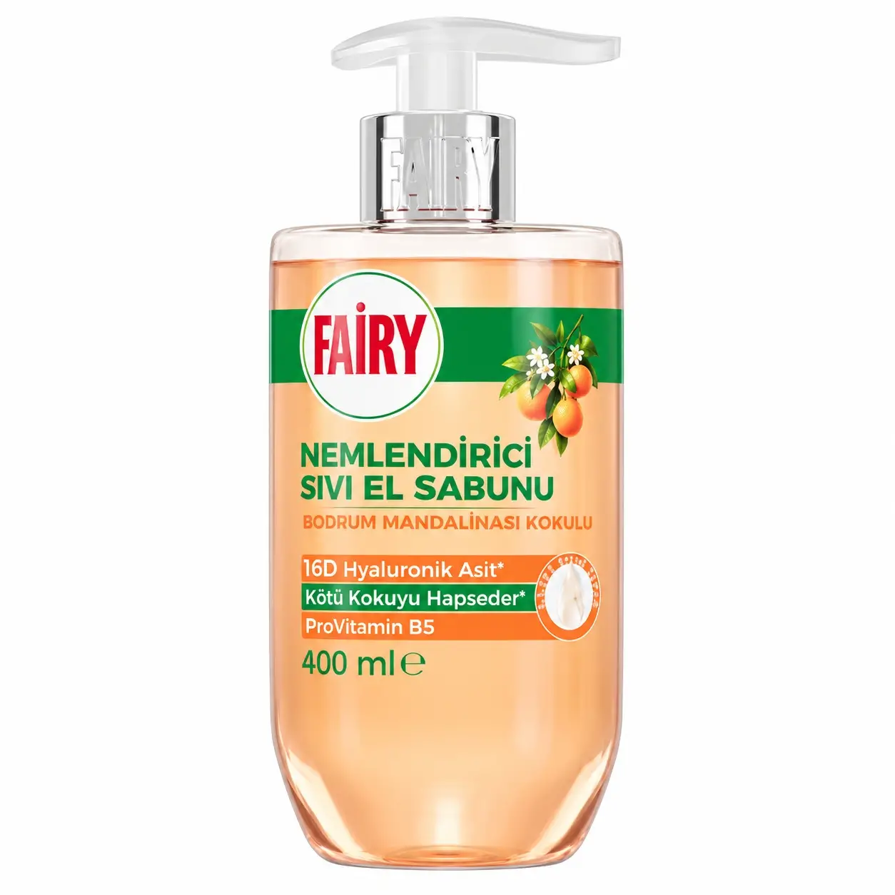Fairy течен сапун Бодрумска мандарина 400 ml