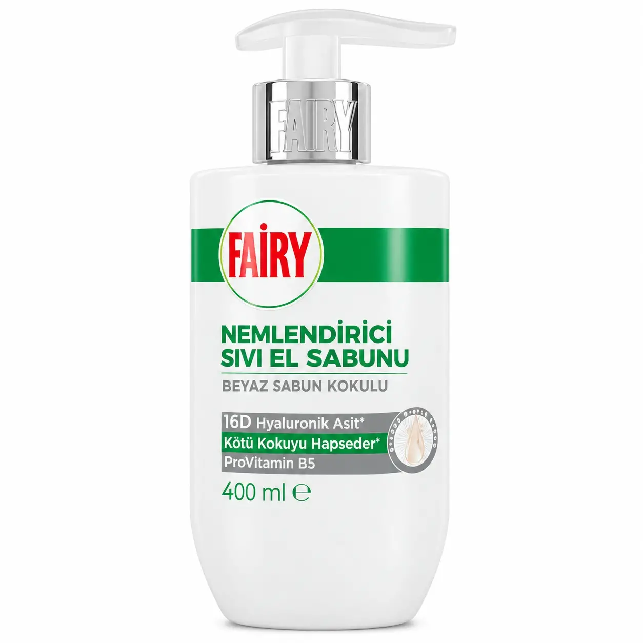 Fairy течен сапун Бял сапун 400 ml
