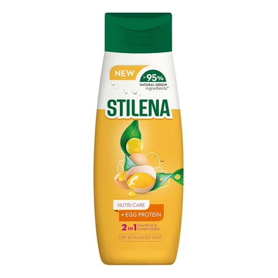 Stilena Nutri Care Egg Protein шампоан и балсам 2 в 1 350 ml