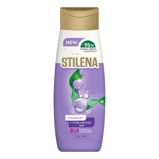 Stilena Volume Lift Hyaluronic Acid шампоан и балсам 2 в 1 350 ml