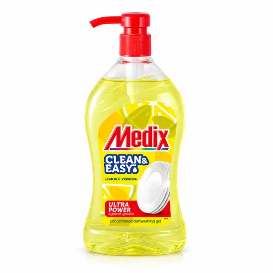 Medix Clean & Easy Apple & Pineapple гел за ръчно миене на съдове 800 ml