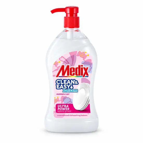 Medix Clean & Easy Balsam Jasmine & Lily балсам за ръчно миене на съдове 800 ml