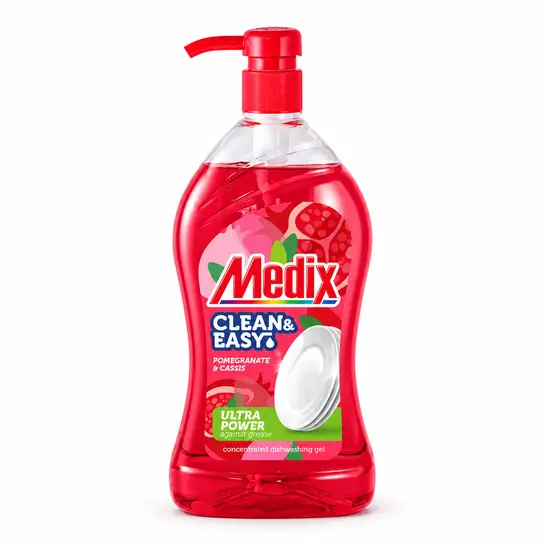 Medix Clean & Easy Lemon & Verbena гел за ръчно миене на съдове 800 ml