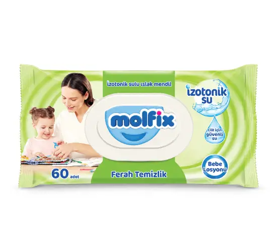 Molfix Fresh Clean мокри кърпички 60 бр.
