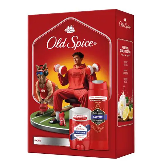 Old Spice Sport Power & Captain Gym подаръчен комплект 250 ml + 50 ml