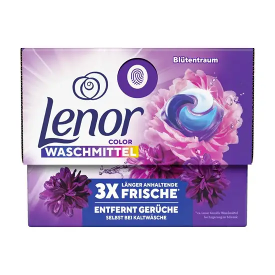Lenor Amethyst Blütentraum цветни перилни капсули 10 бр.