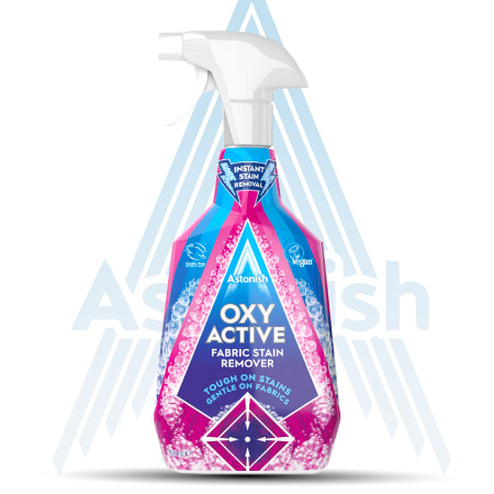 Astonish Oxy Active Fabric Stain Remover препарат за отстраняване на петна