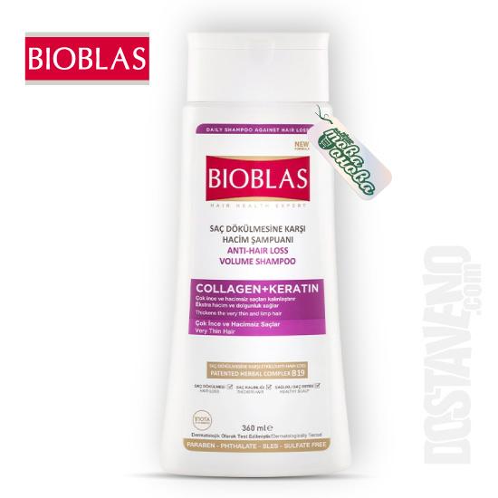 Bioblas шампоан с колаген и кератинн