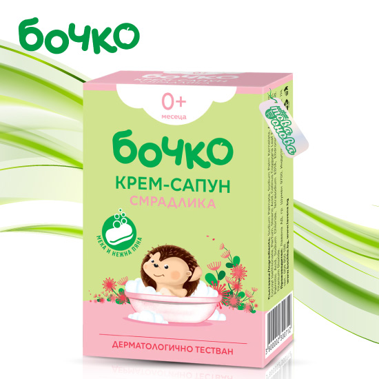 Бочко бебешки крем-сапун смрадлика 75 г