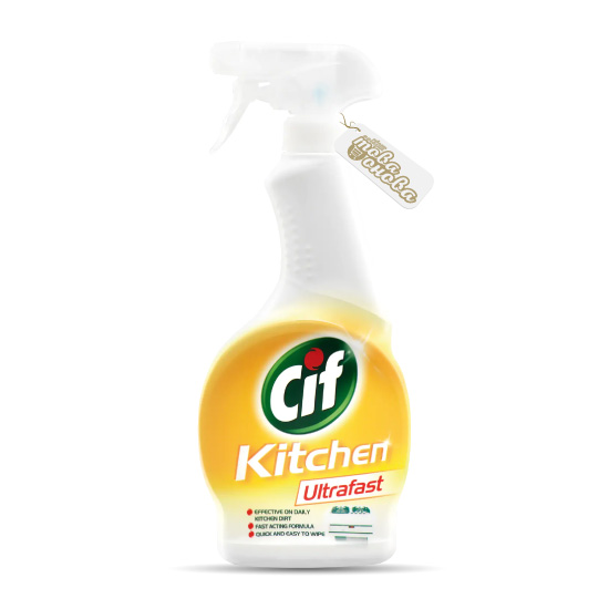 Cif Ultrafast Спрей за кухня