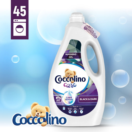 Течен препарат Coccolino care Тъмни и черни дрехи