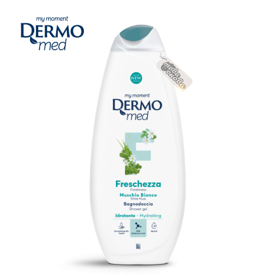Душ гел Dermomed Freshness White