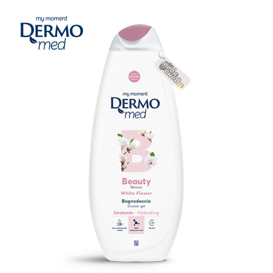 Душ гел Dermomed Beauty White flower