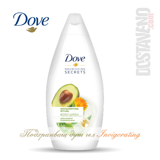 подхранващ dove душ гел Invigorating