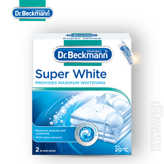 Dr. Beckmann сашета за супер бяло пране
