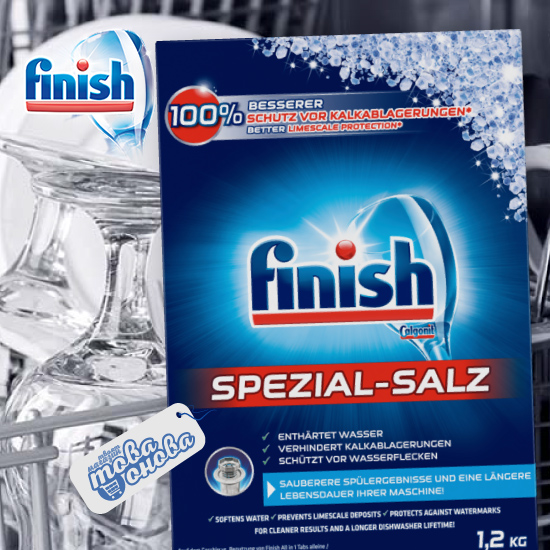 Finish Сол за съдомиялна машина 1.2 кг
