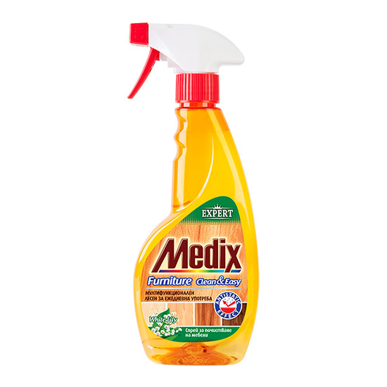 MEDIX EXPERT Furniture Clean & Easy White Lily спрей за мебели