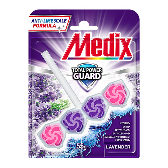MEDIX WC BLOCK Lavender 3 x 55 g