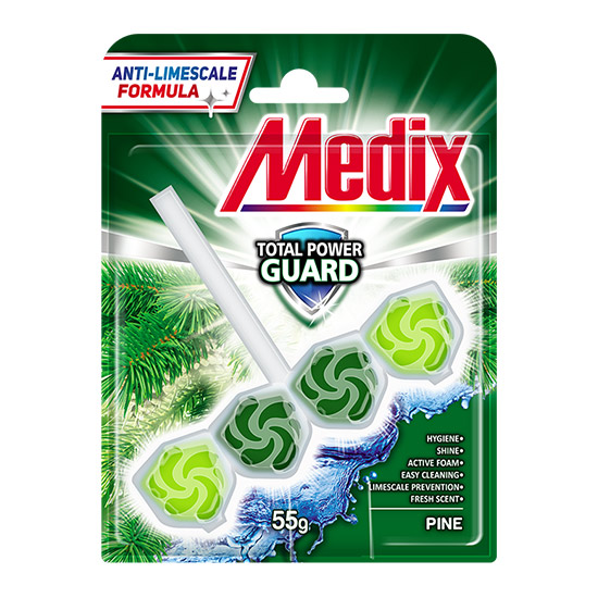 MEDIX WC BLOCK Pine 3 x 55 g