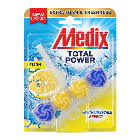 MEDIX WC BLOCK Lemon 3 x 55 g