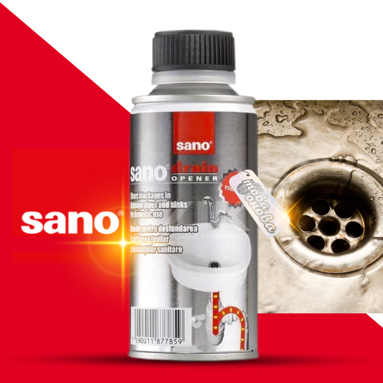 Sano Drain Opener гранули за отпушване на тръби