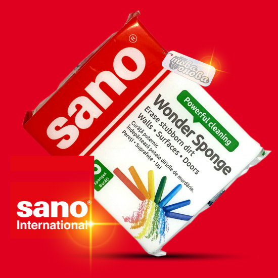 Sano wonder sponge магическа гъба - почистваща гъба без препарат