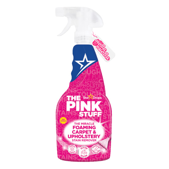 The Pink Stuff Foaming Carpet & Upholstery Stain Remover